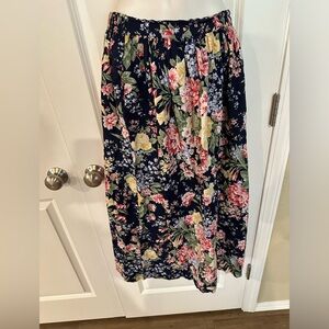 Floral skirt